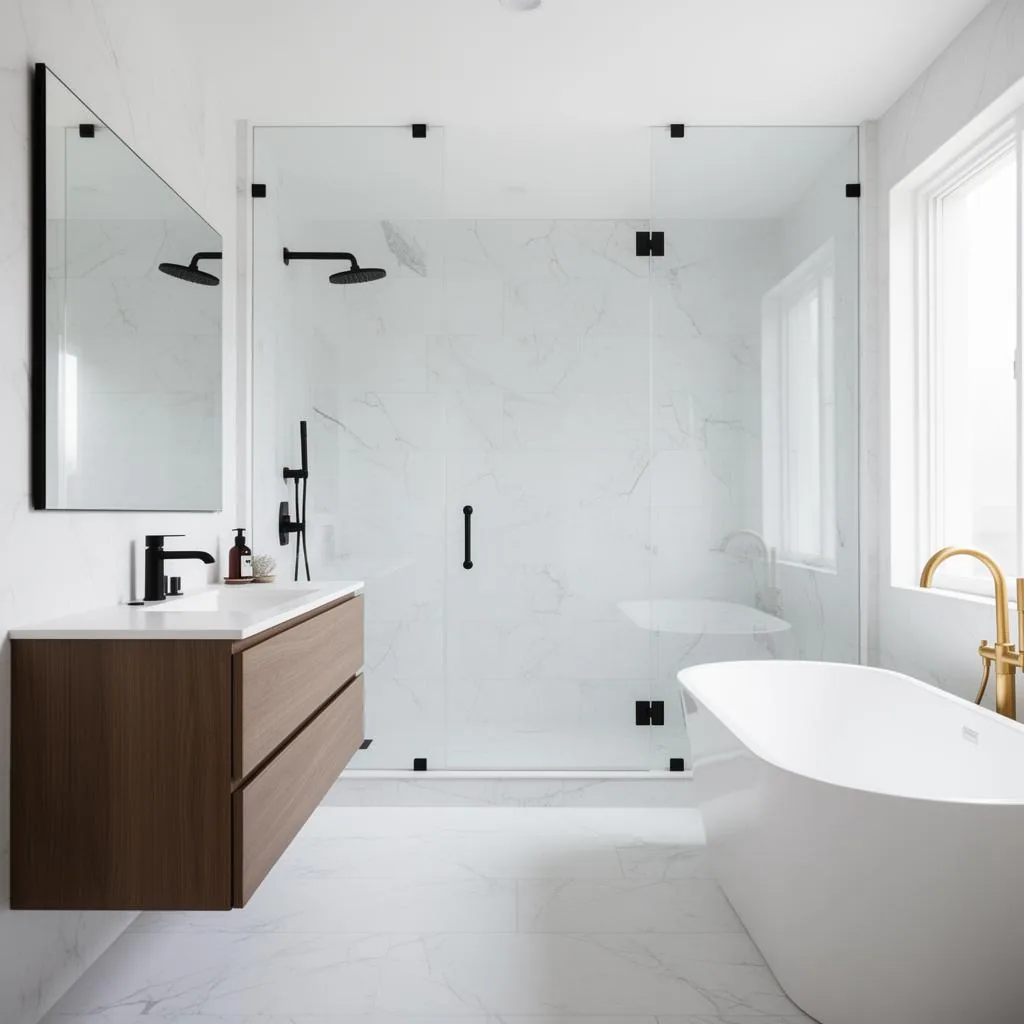 Bathroom Remodel after