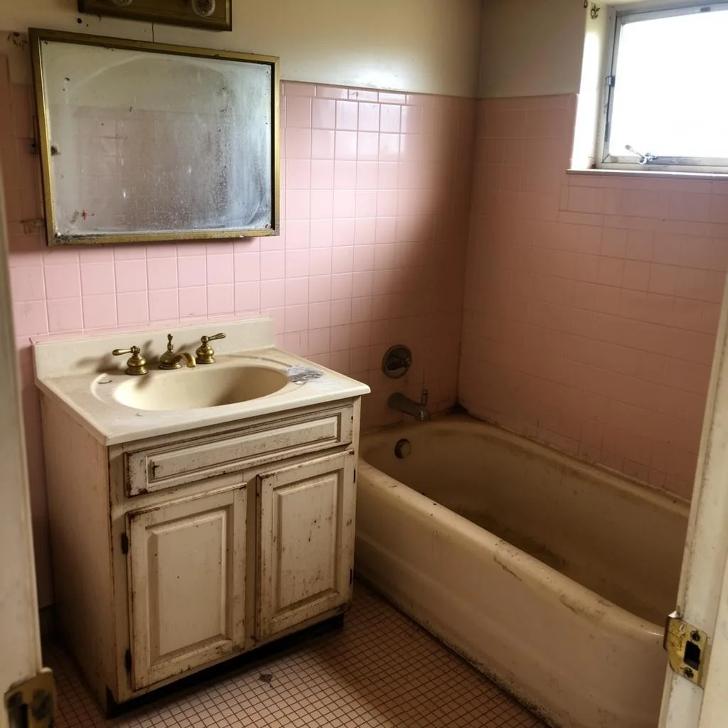 Bathroom Remodel before