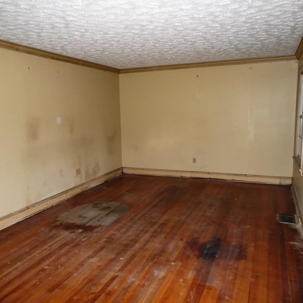 Flooring & Refinishing before
