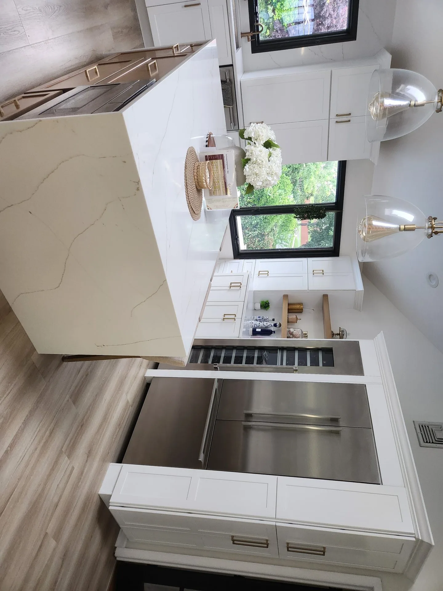 White Kitchen Finish — Augustine Construction Management, Bergen County NJ