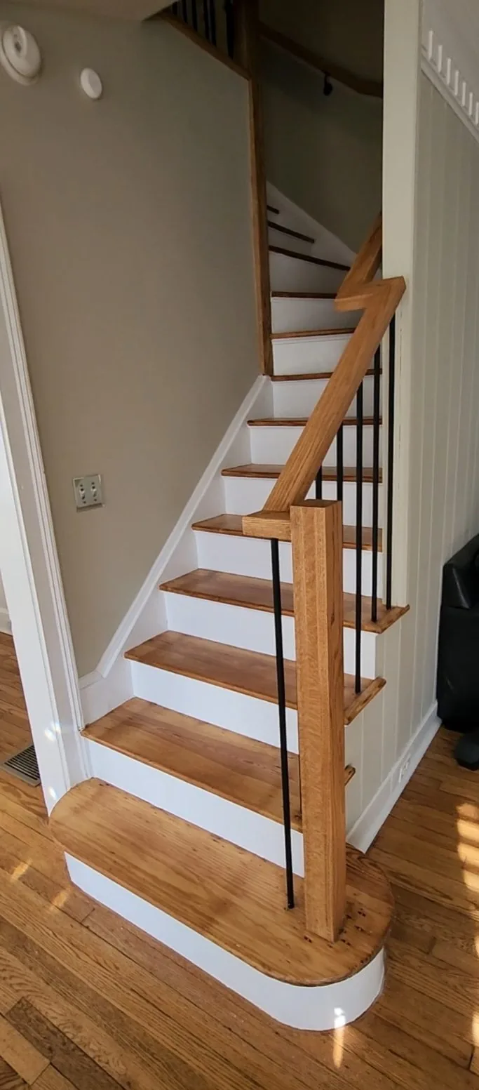 Custom Staircase — Augustine Construction Management, Bergen County NJ